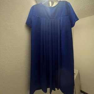 Short dress. Royal Blue Zara